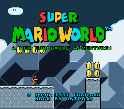 Super Mario Worldwide 2 Title Screen